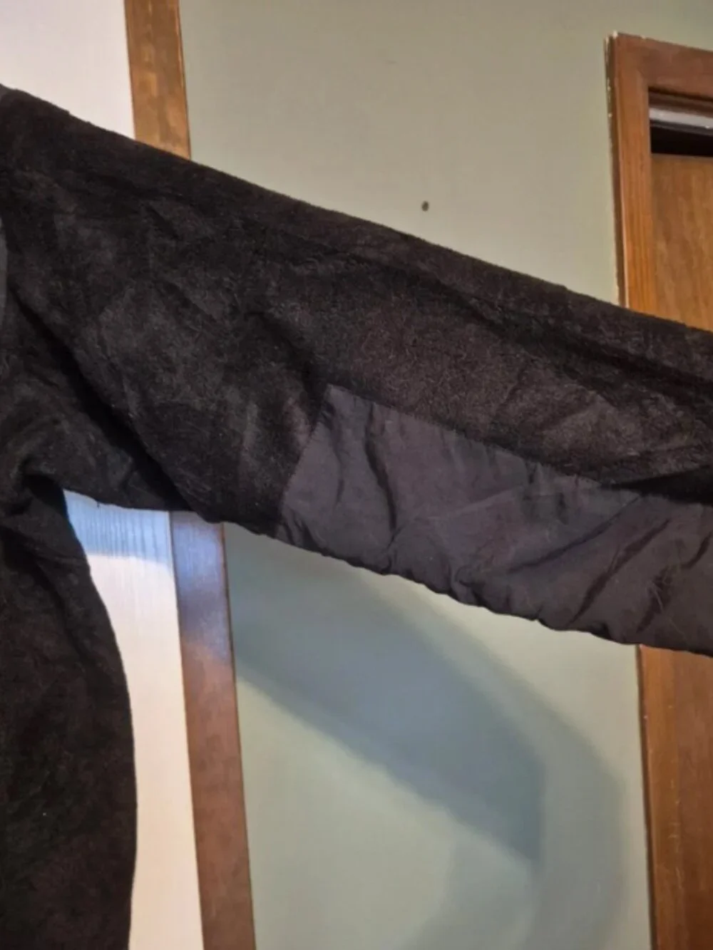 North Face polartec jacket black size large men's